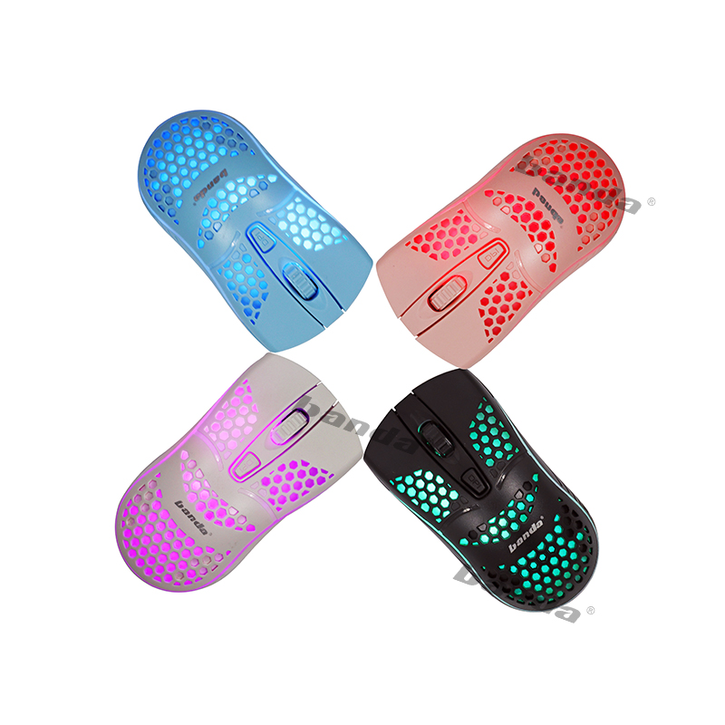 High Quality Wired Mouse Hollow-out Gaming Mouse Backlit Light Optical Computer Mouse For Laptop PC