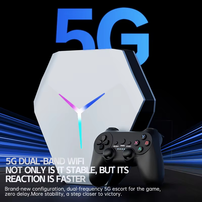 YO X10 Game Box 64GB 30000+ Games 4k Support TV Box Wifi Classic Gaming Console Video Game Console