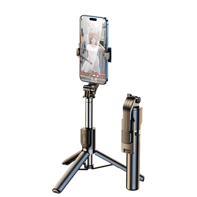 Wholesale Expandable Selfie Stick with Wireless Bluetooth Remote Control Foldable Smartphone Accessory for Phone and Camera Use
