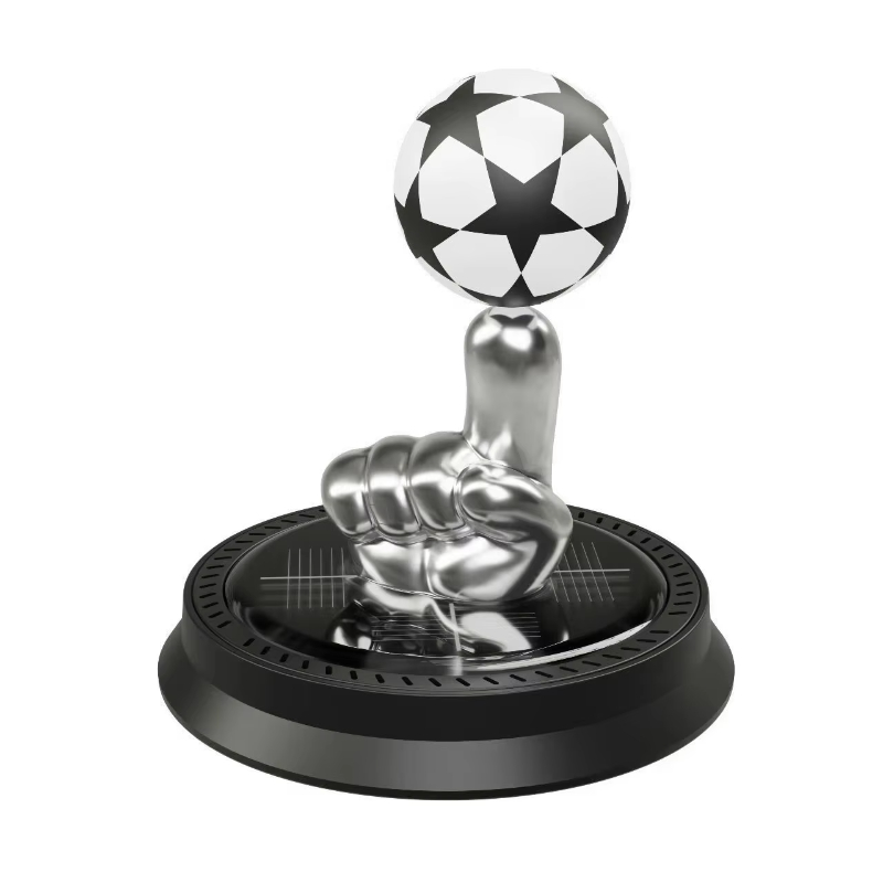 2023 new solar perfume fragrance car solar finger football Air freshener essential oil perfume