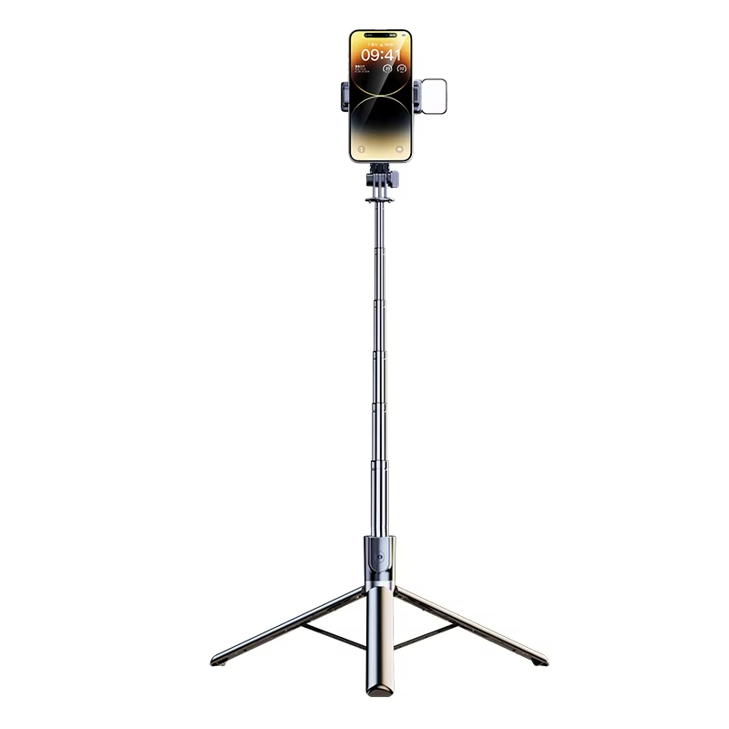 3 in 1 Mini Portable Selfie Tripod Stick with Fill Light Flexible Selfie Stick 360 Rotation Remote Mobile Phone Camera