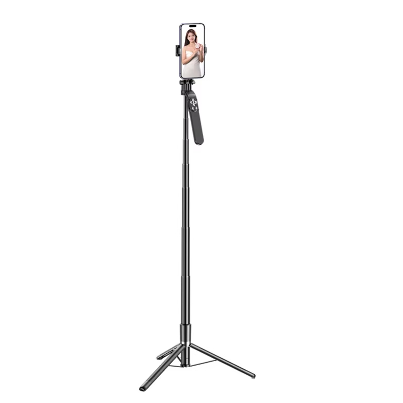 New Style Selfie Stick with Tripod 360 Rotating Remote Control Holder Compatible with Smartphone Selfie Sticks