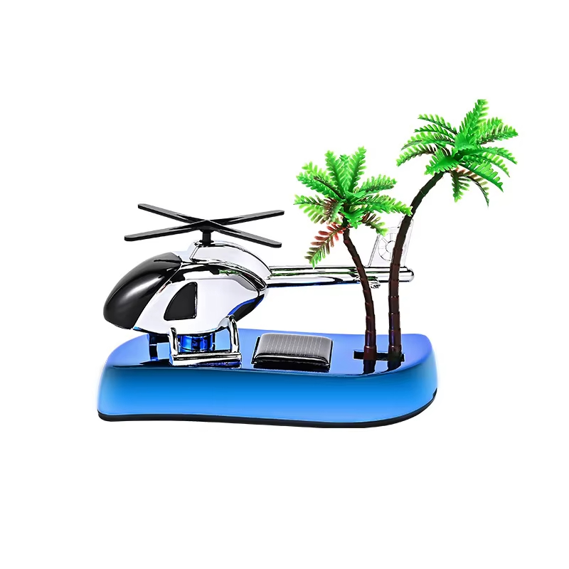 Car Solar Coconut Aircraft perfume Car Solar Helicopter perfume Air Refresher