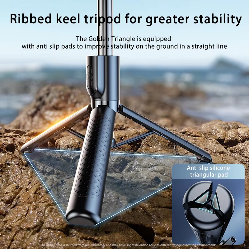 Expandable Smartphone Selfie Stick Tripod Rotating Fill Light Mobile Phone Holder Selfie Sticks