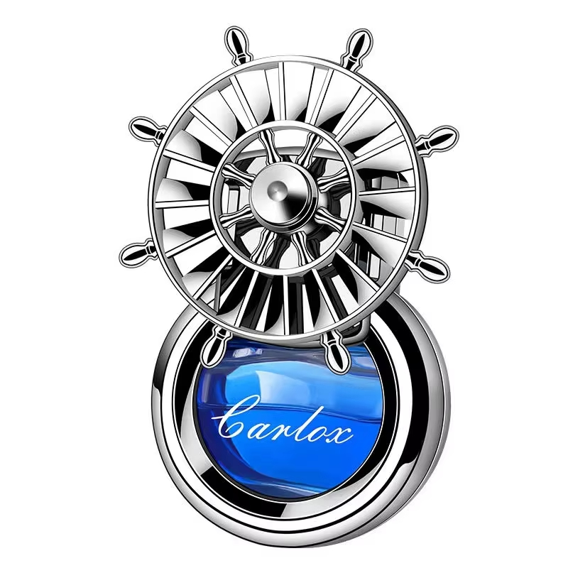 Vehicle mounted perfume air conditioning ventilation fan perfume vehicle mounted air outlet liquid perfume air freshener