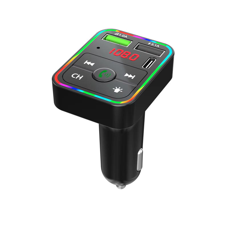 Automotive accessories dual USB3.1A PD mobile phone charger Car Bluetooth MP3 player FM transmitter