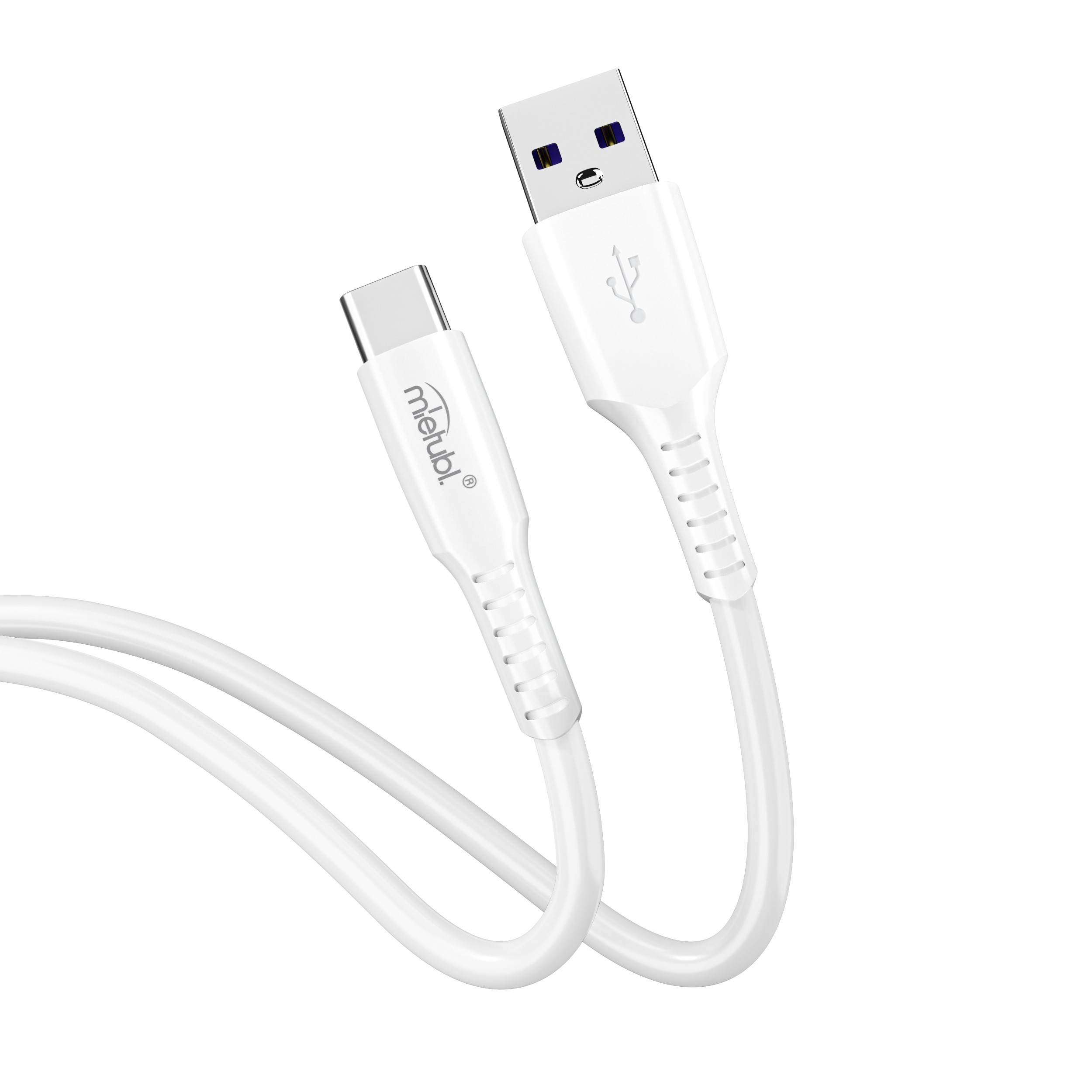 Mietubl 2.4A OD4.0 USB-TYPE C composite copper PVC DATA CABLE-MTB-DCUTB01