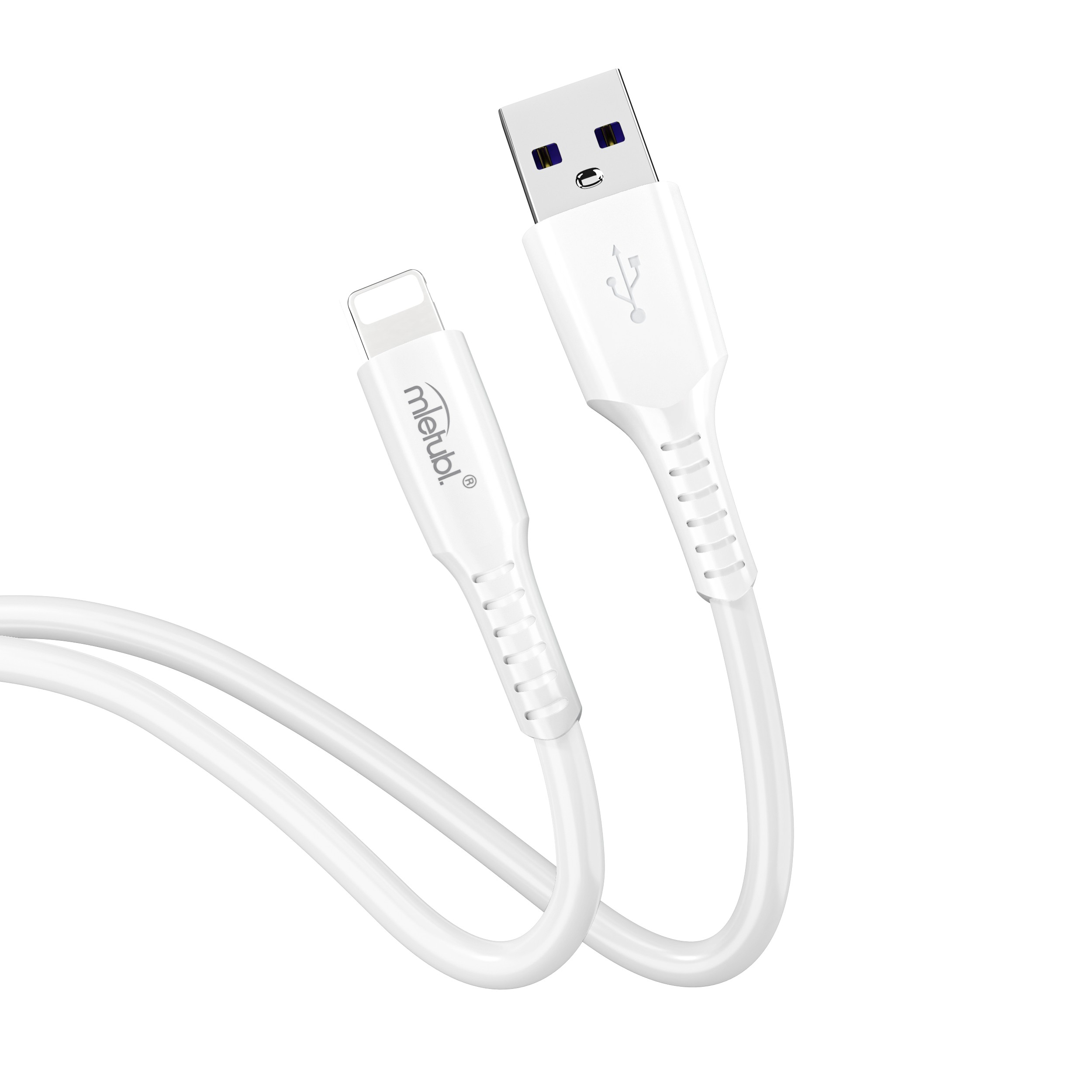 Mietubl 2.4A OD4.0 USB-LIGHTNING(2.4A) composite copper PVC DATA CABLE-MTB-DCULB01