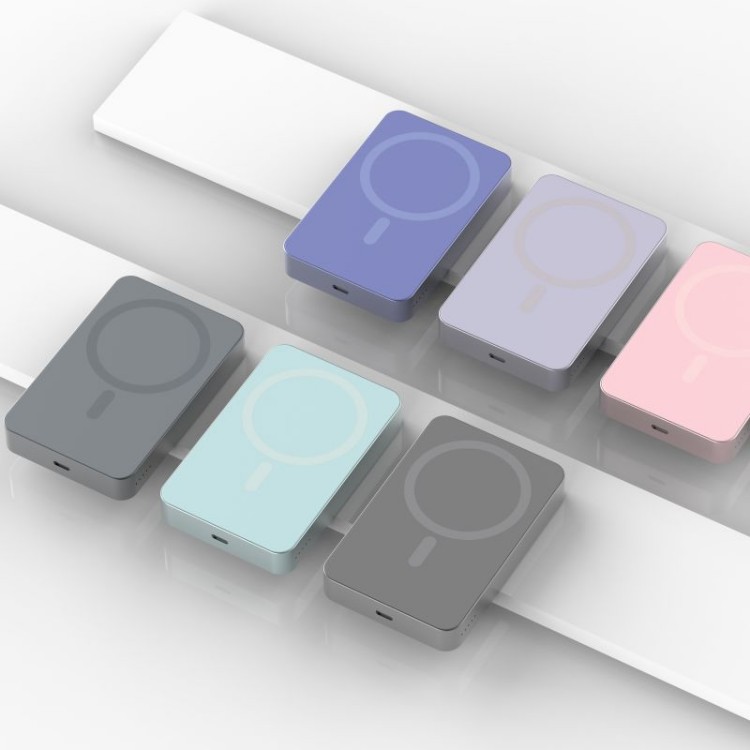 LONGPIE-Magnetic Wireless 15W+PD20W Power Bank-A3