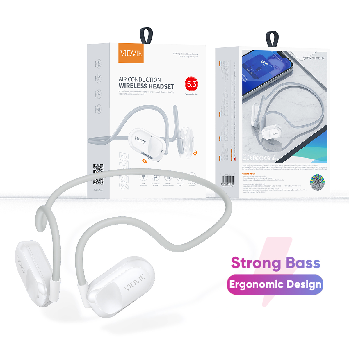 VIDVIE BT876 Air conduction Wireless Headset