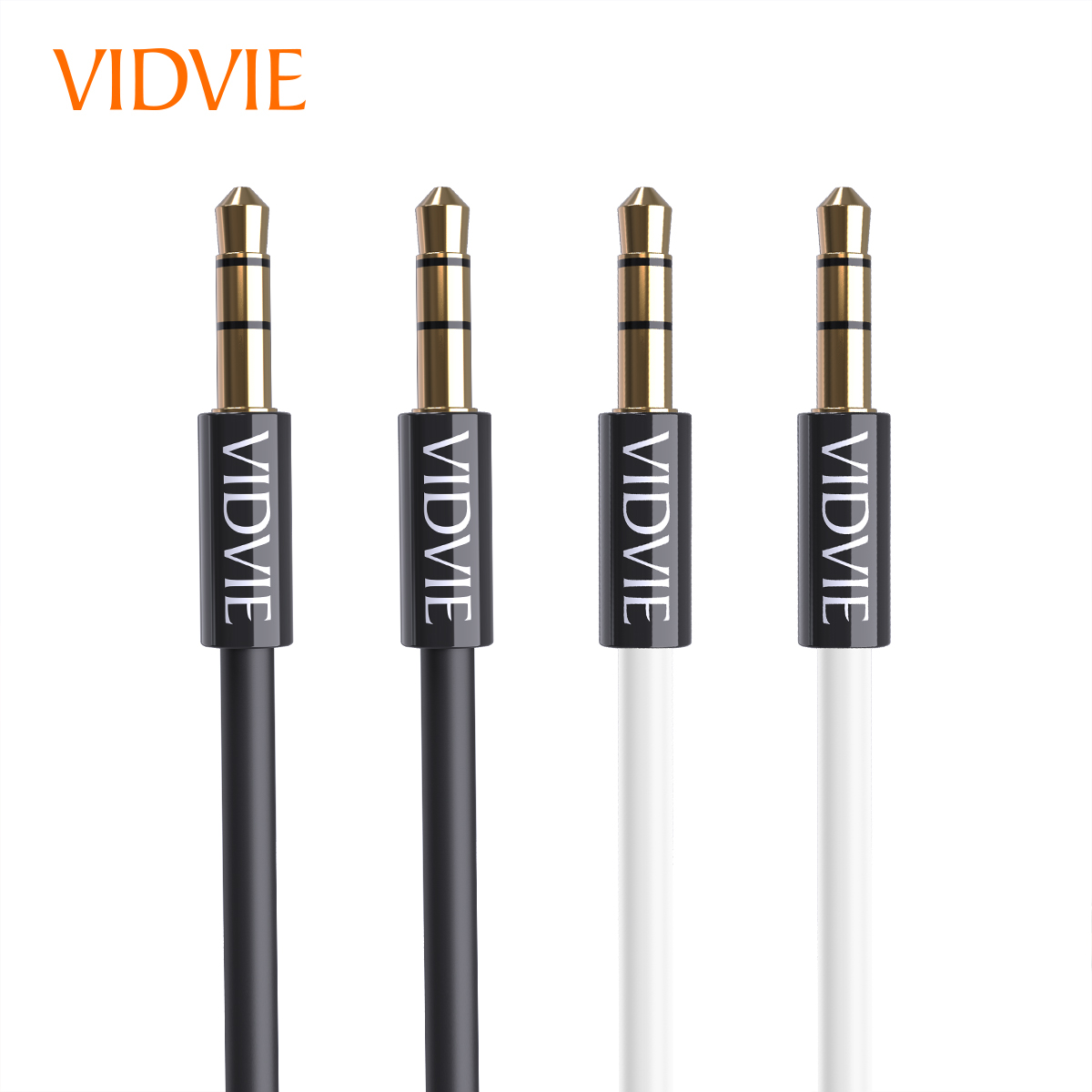VIDVIE AL1105 TPE Stereo 1.5M 3.5mm Jack AUX Audio Cables