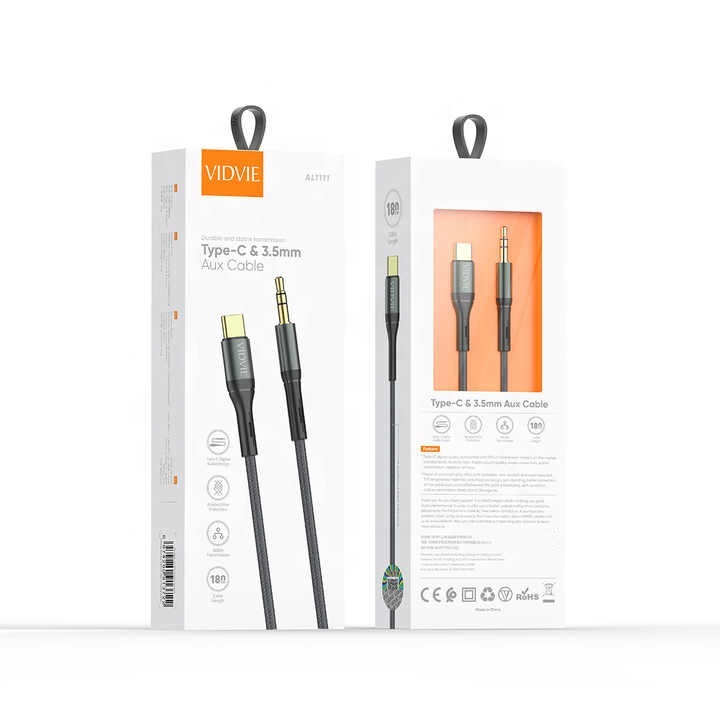 VIDVIE AL1111 Aux Type-C To 3.5mm Audio Adapter Cable